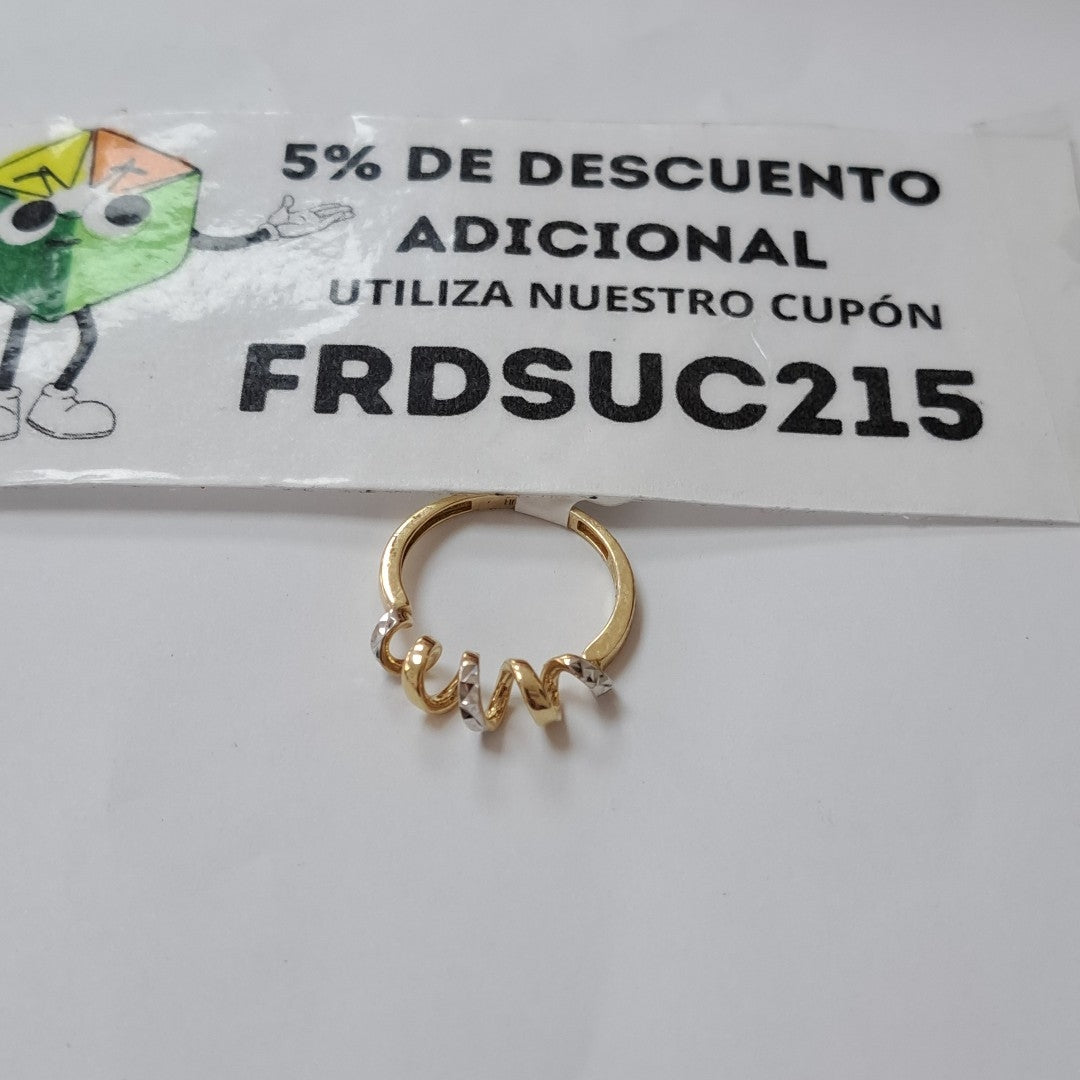 ANILLOS DAMA ORO 14K 2.8 (NUEVO)
