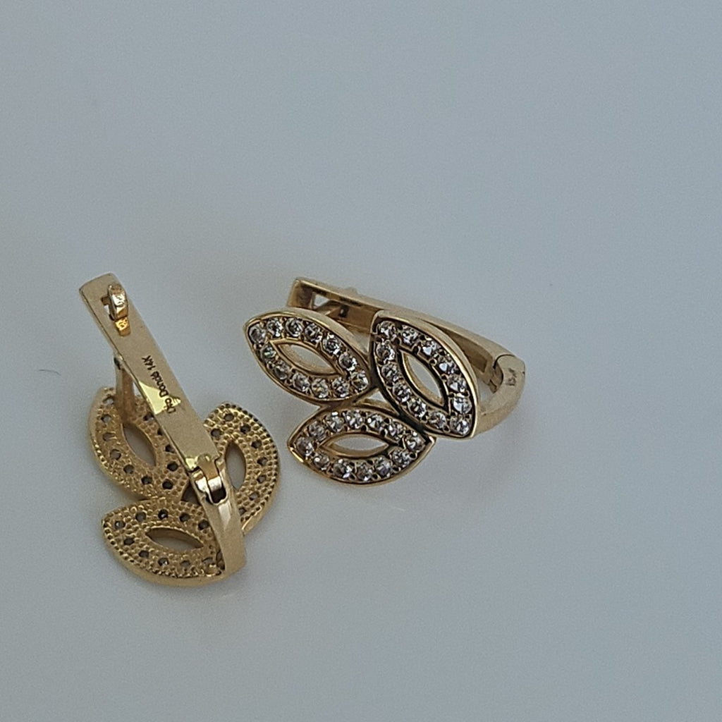 BROQUELES ORO 14K 2.4 (NUEVO)