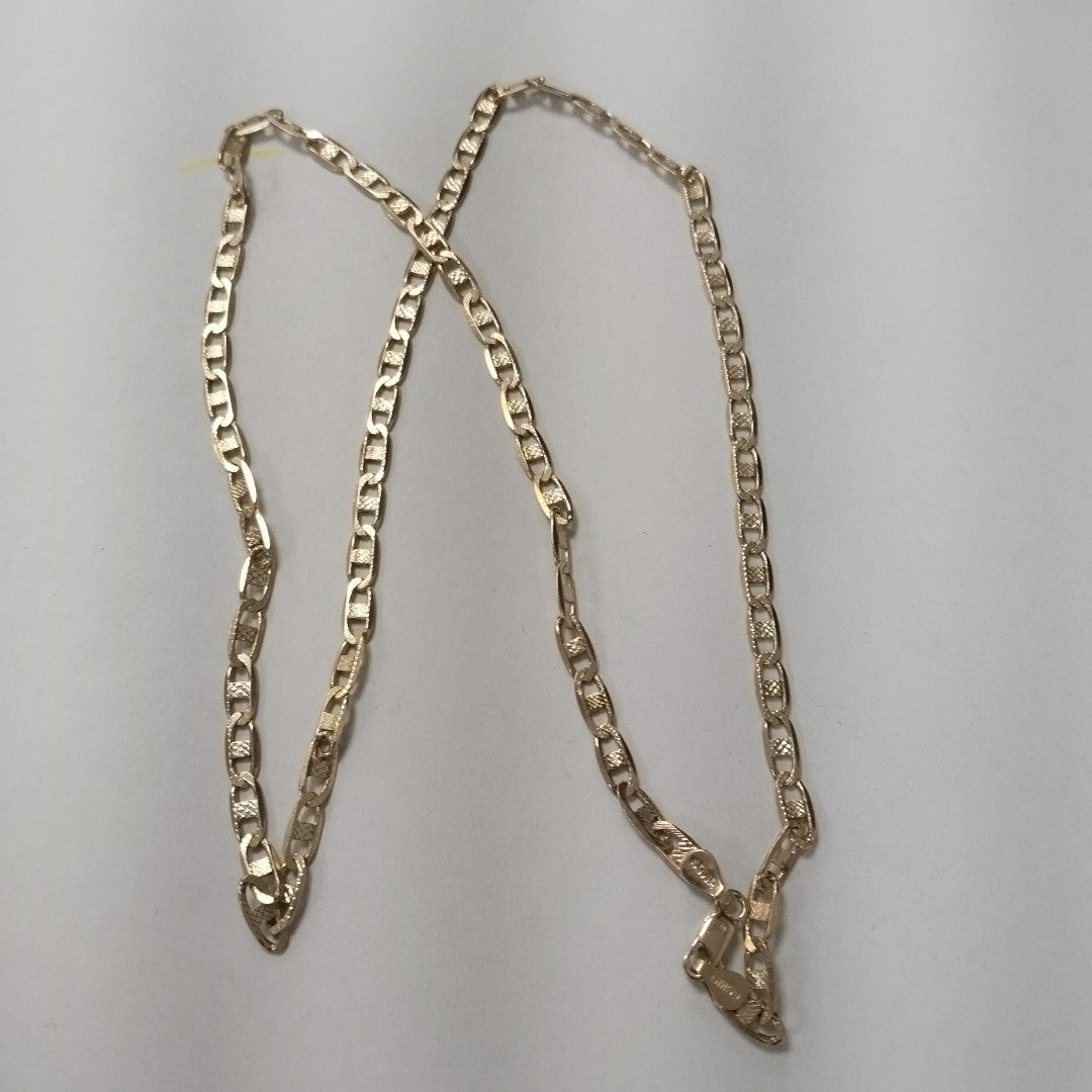 CADENA ORO COMBINADO 10 K 13,30 GRMS (SEMINUEVO)