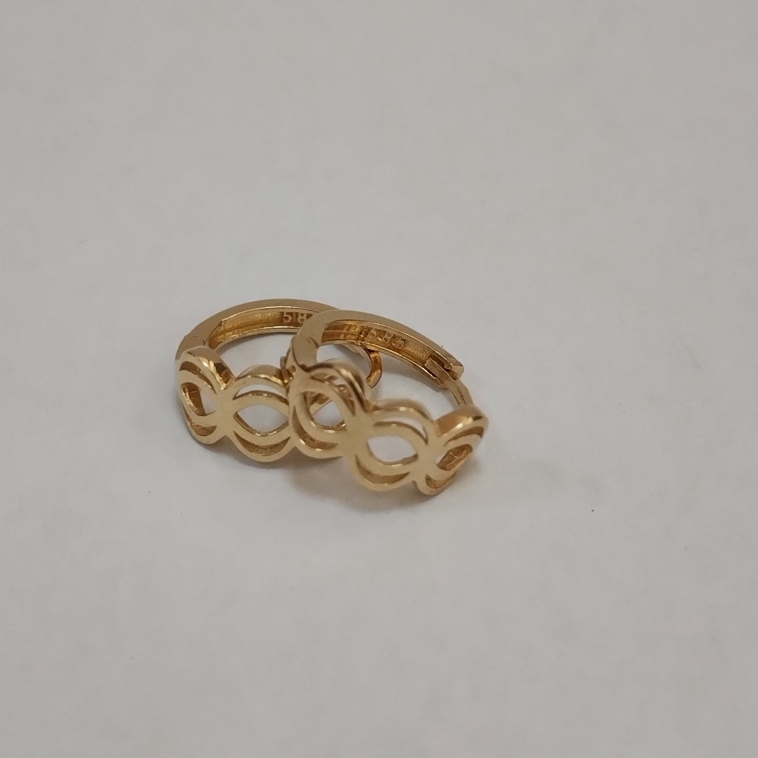 HUGGIES ORO 14K 2.1 (NUEVO)