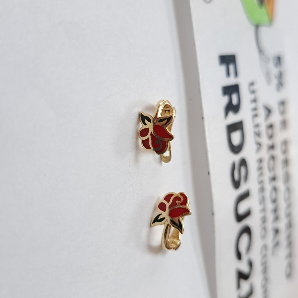 BROQUELES ORO 14K 1.3 (NUEVO)