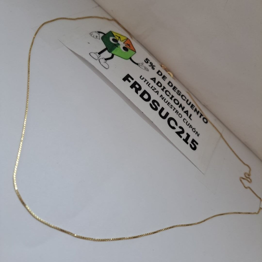 CADENA VENECIANA 2.5G 55 CM (NUEVO)