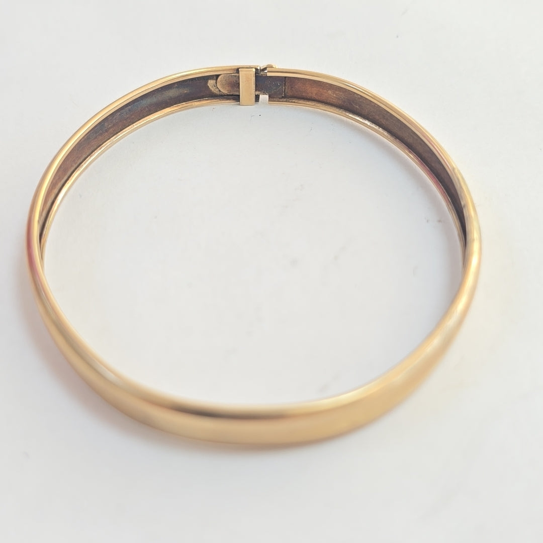PULSERA RIGIDA ORO 10 K 5.5 GRMS (SEMINUEVO)