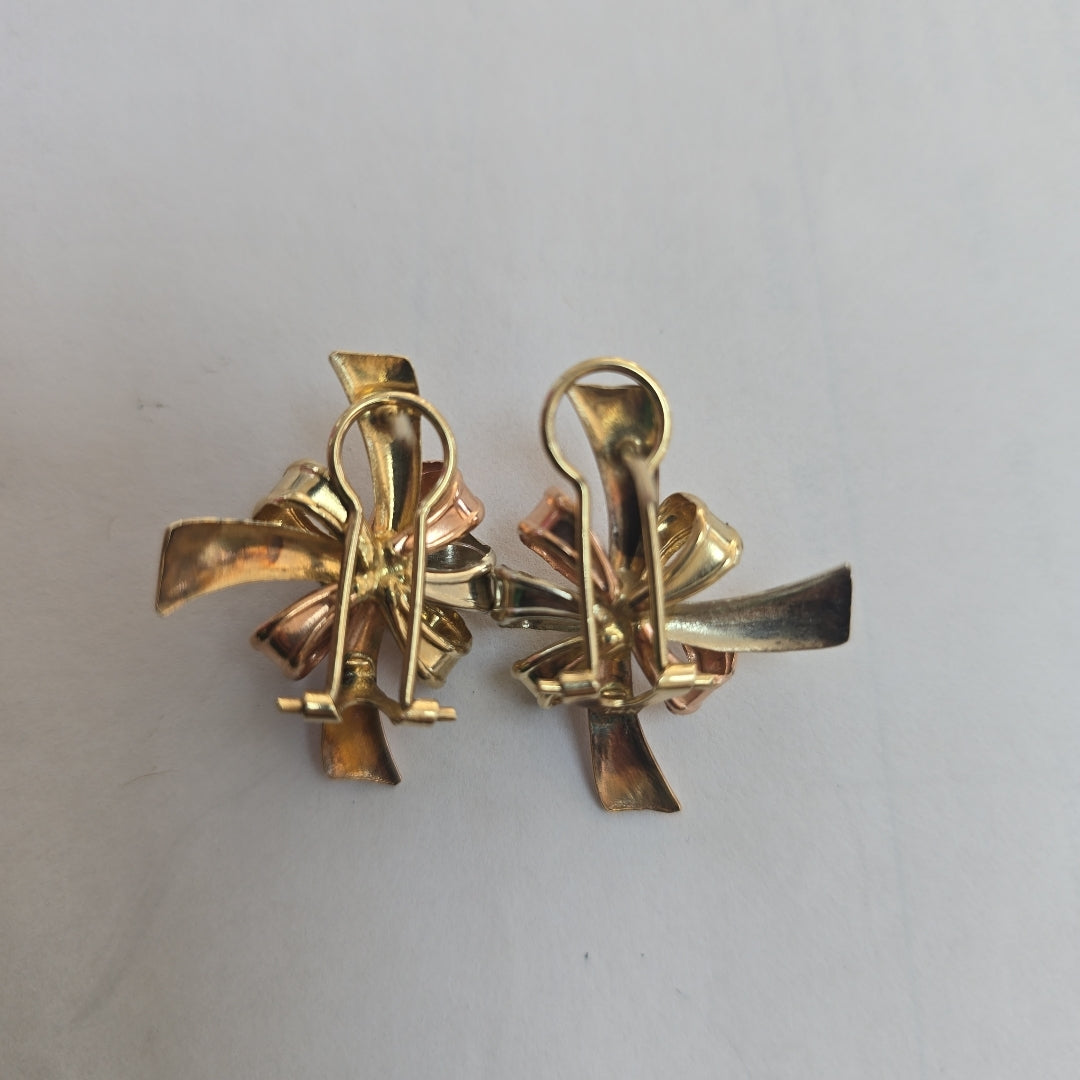 ARETES PAR ORO 14 K 6.5 GRMS (SEMINUEVO)