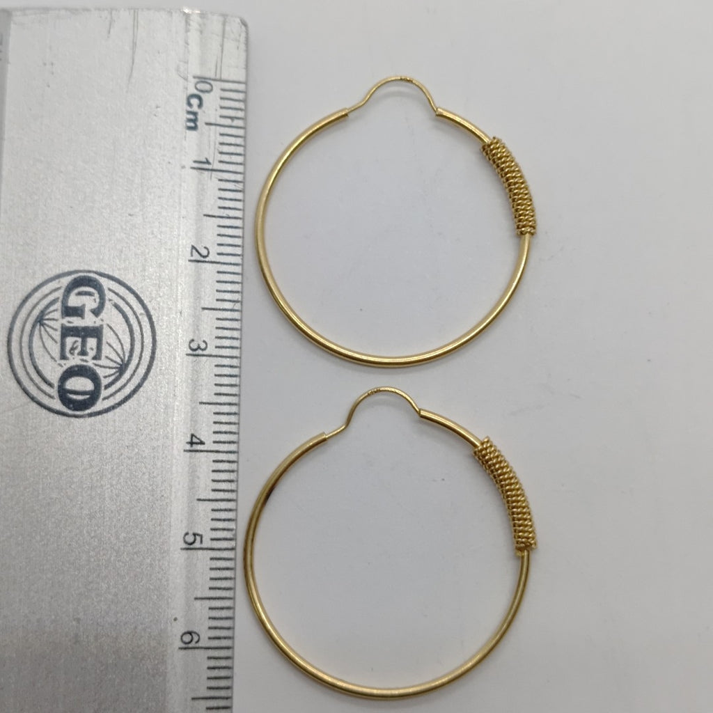 ARRACADAS PAR ORO 14 K 1,70 GRMS (SEMINUEVO)