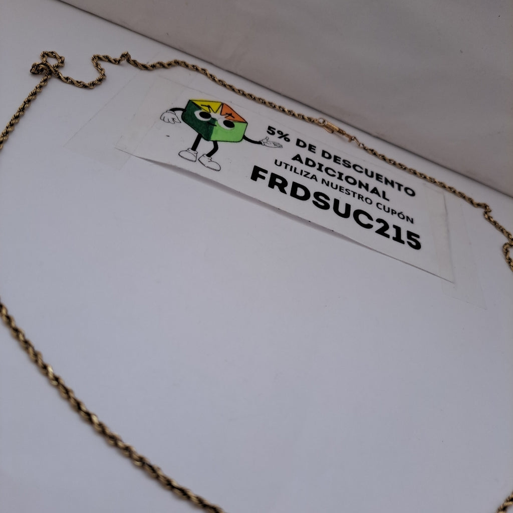 CADENA ORO 14 K 9,10 GRMS (SEMINUEVO)