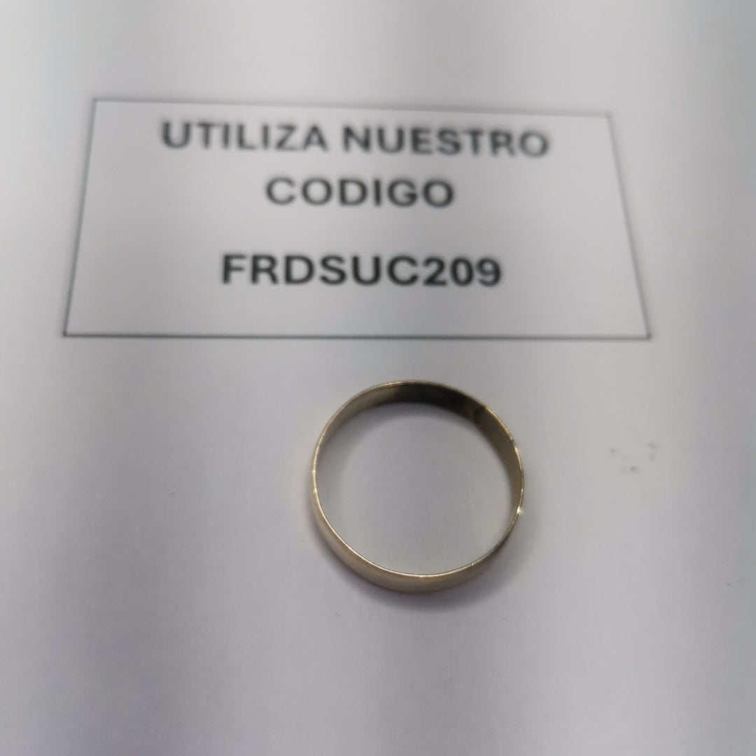 ARGOLLA ORO 10 K 1.8 GRMS (SEMINUEVO)