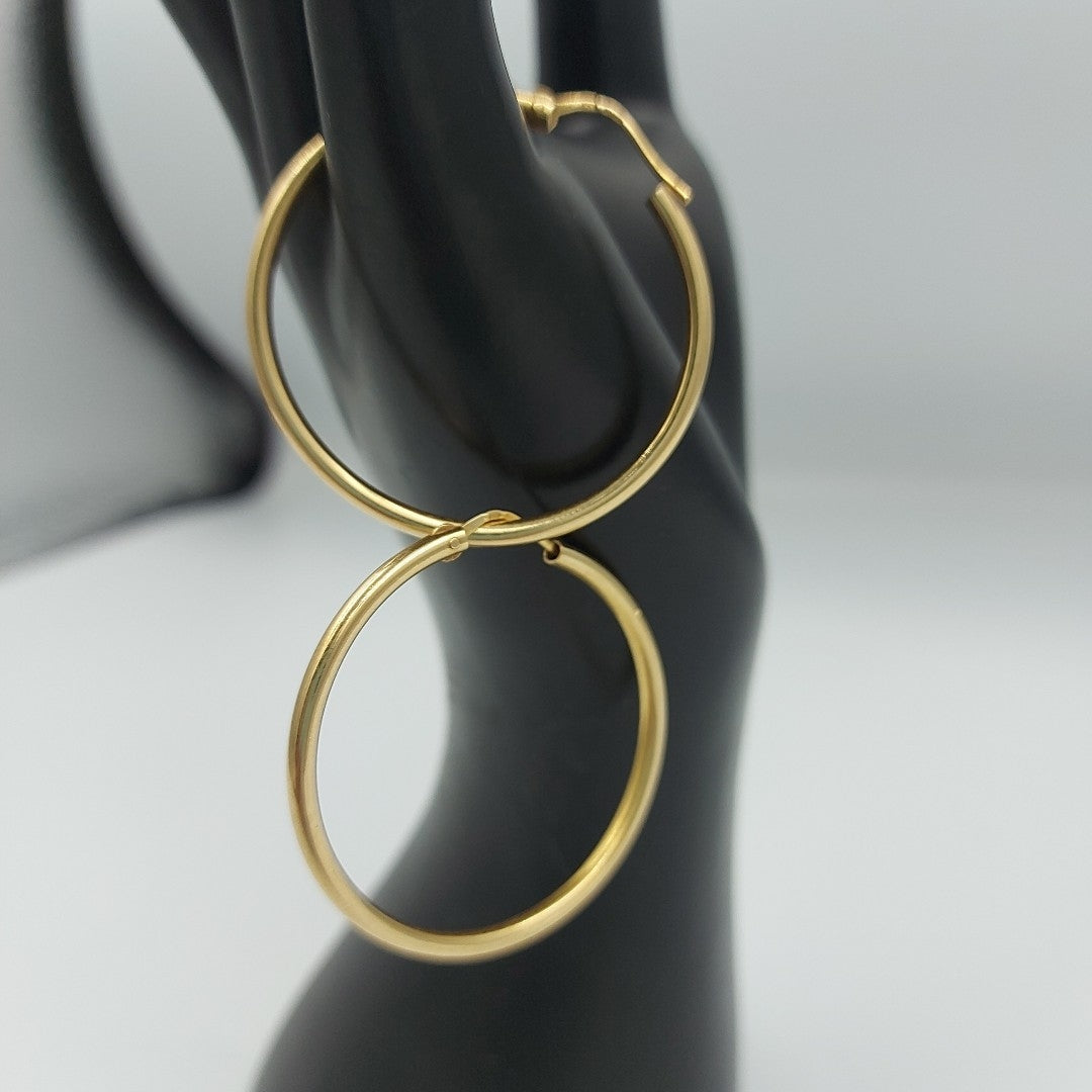 ARRACADAS PAR ORO 18 K 6 GRMS (SEMINUEVO)