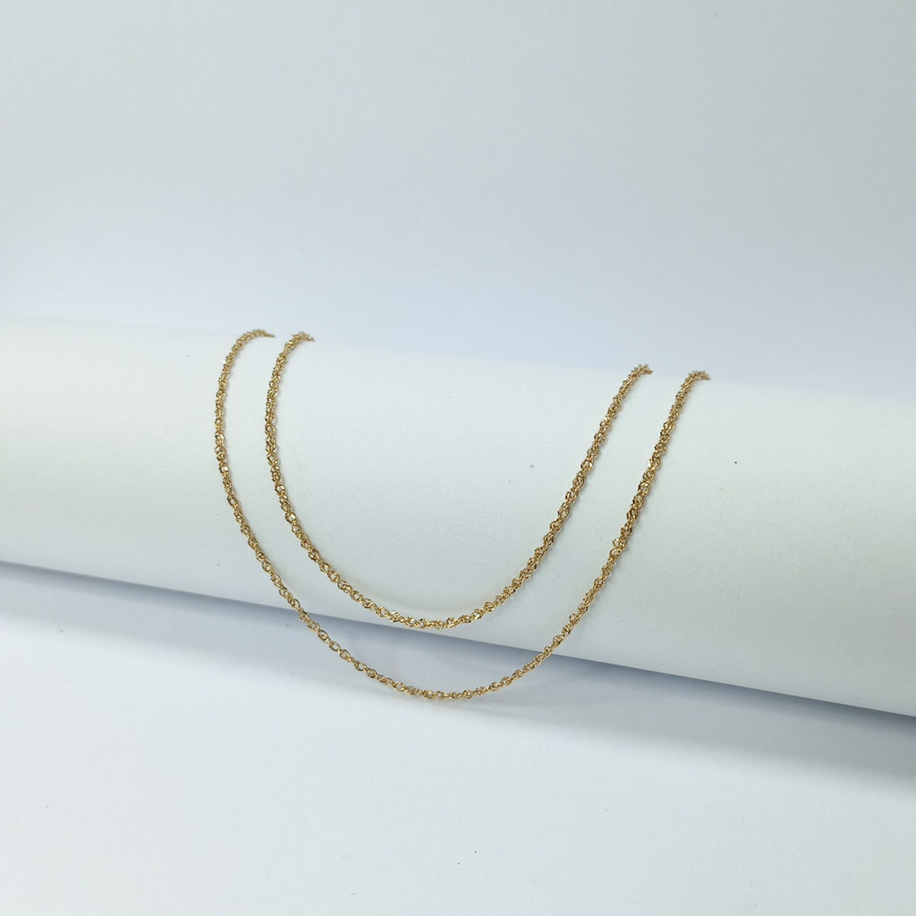 CADENA ORO 14 K 1,80 GRMS (SEMINUEVO)