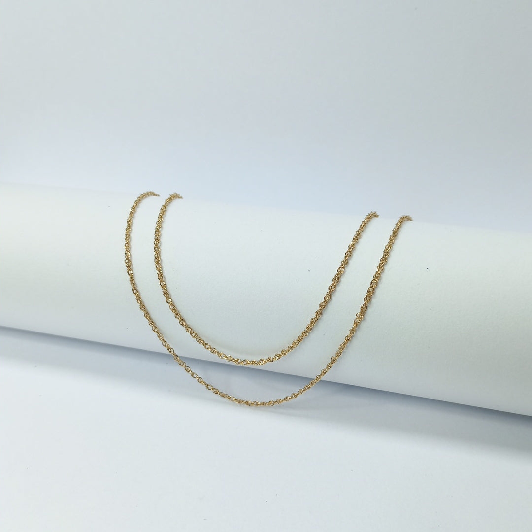 CADENA ORO 14 K 1,80 GRMS (SEMINUEVO)
