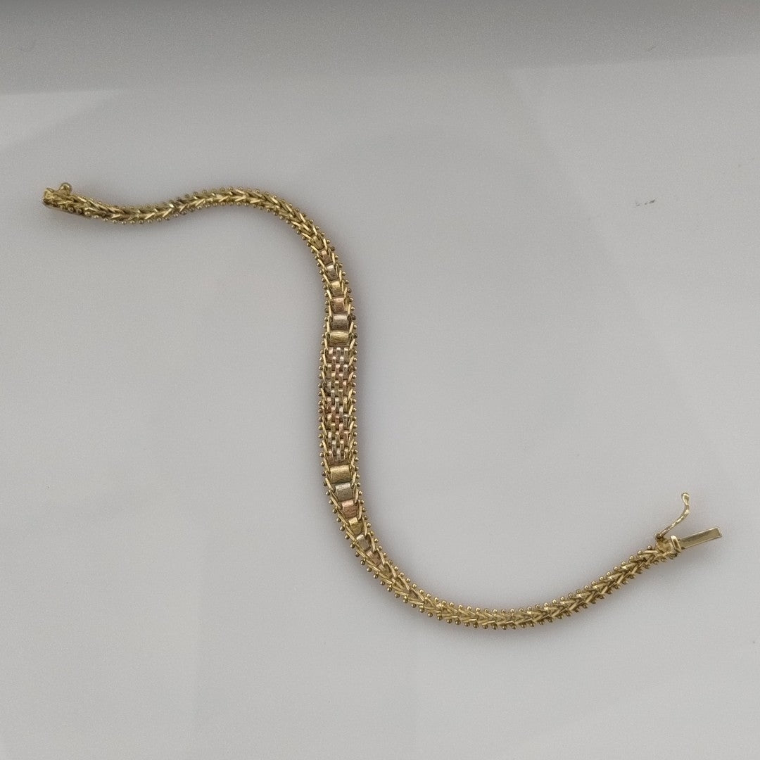 PULSERA ORO 14 K 7.9 GRMS (SEMINUEVO)