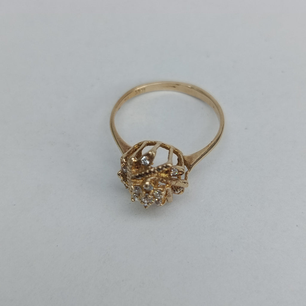 ANILLO ORO 10 K 1,90 GRMS (SEMINUEVO)