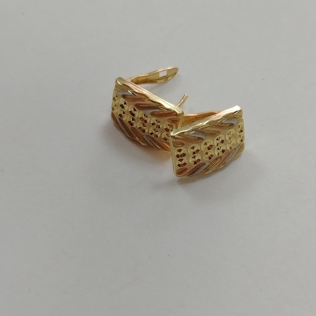 ARETES PAR ORO 14 K 2,50 GRMS (SEMINUEVO)