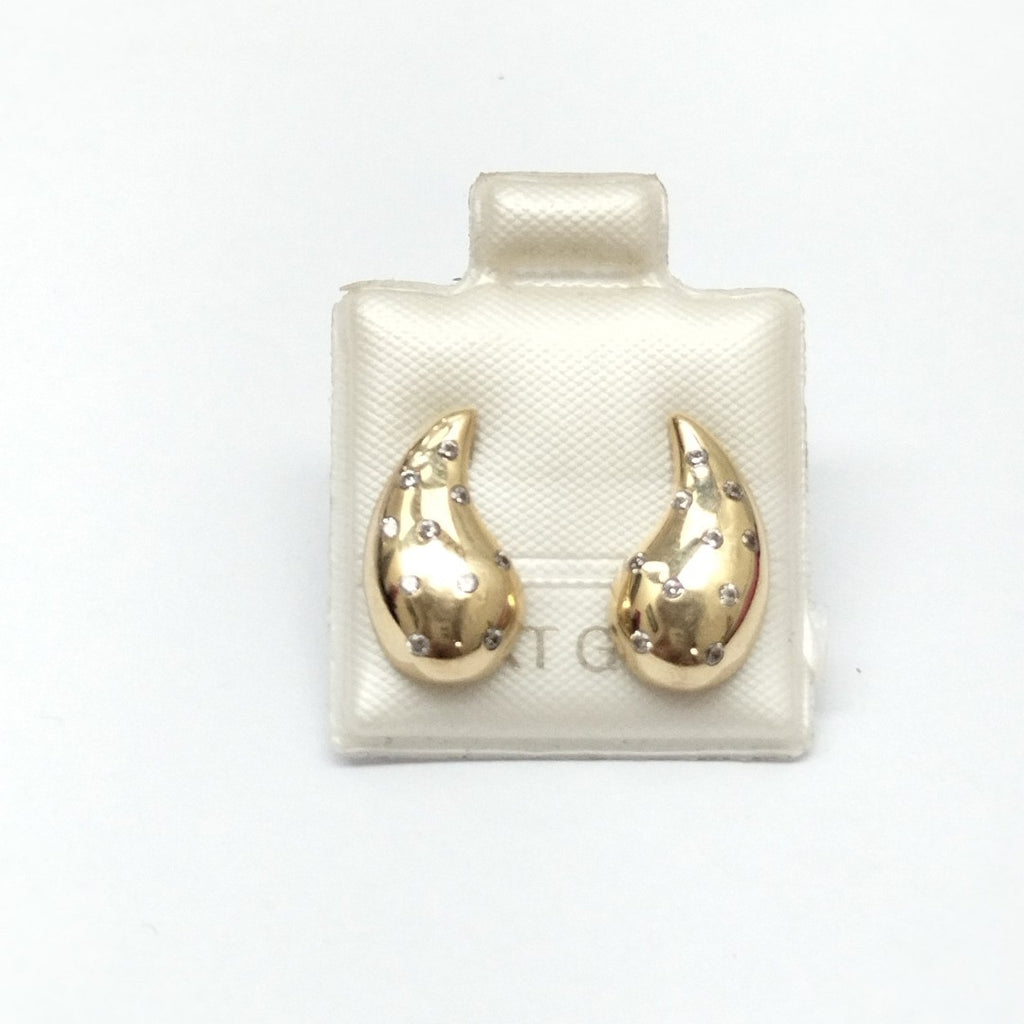 BROQUELES ORO 14K 2.1 (NUEVO)