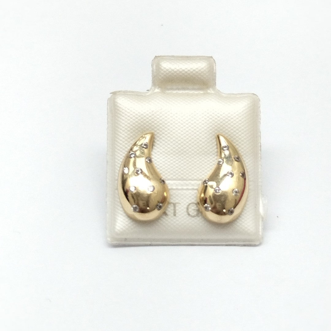 BROQUELES ORO 14K 2.1 (NUEVO)