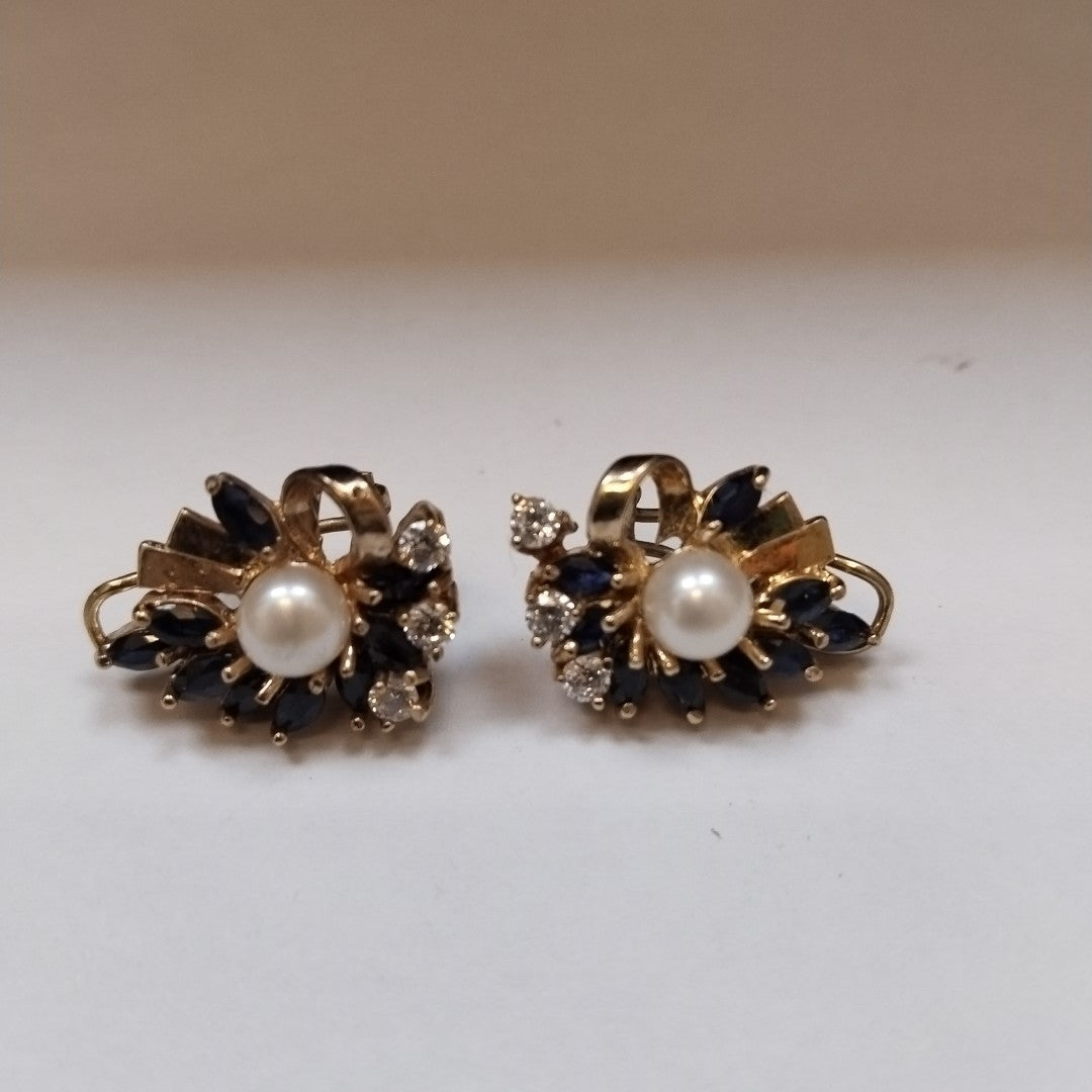 ARETES PAR ORO 10 K 6 GRMS (SEMINUEVO)
