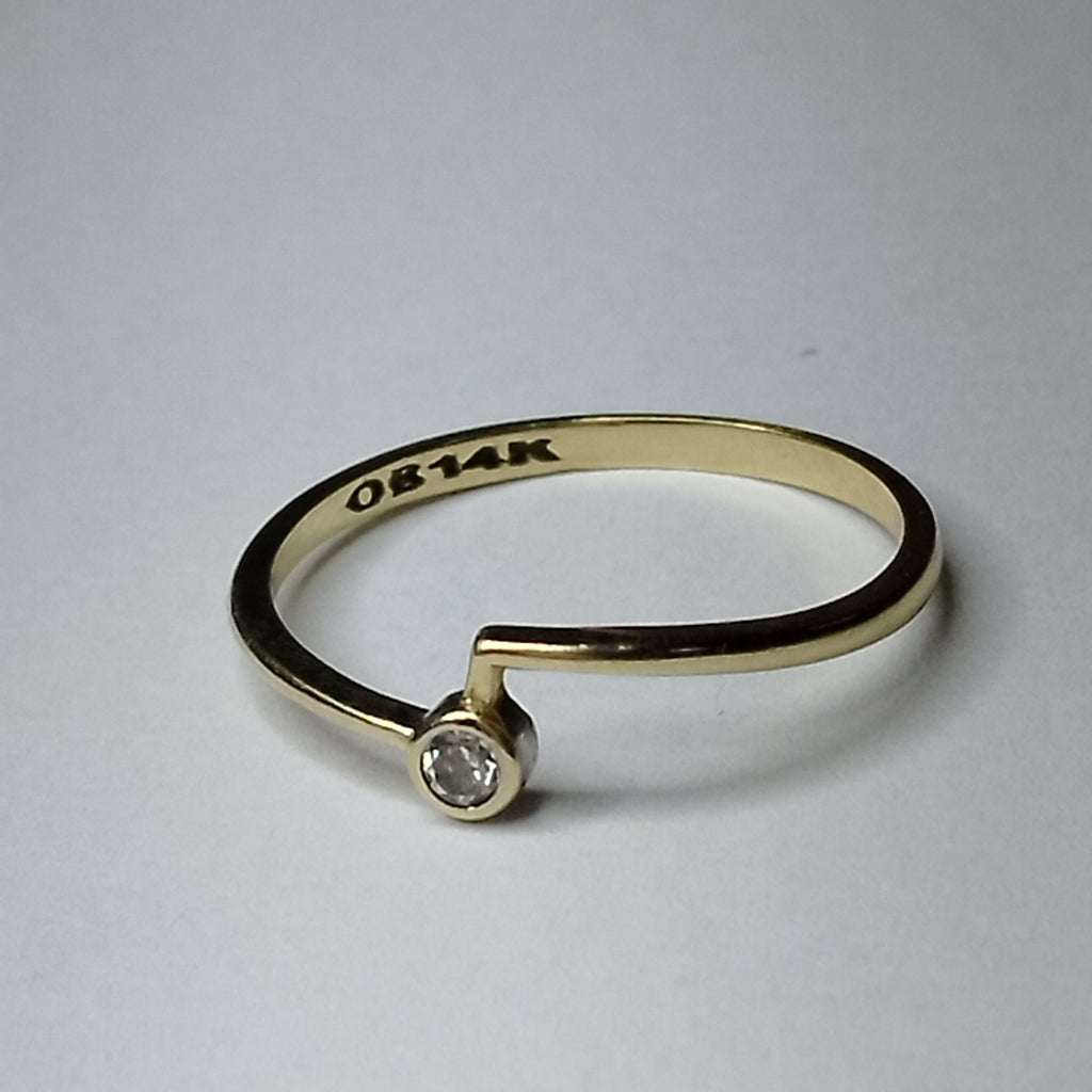 ANILLITO ORO 14 K 1.3 GRMS (SEMINUEVO)