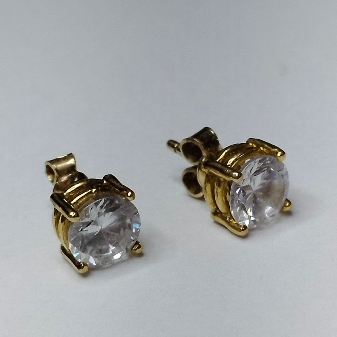 BROQUELES PAR ORO 14 K 3.1 GRMS (SEMINUEVO)