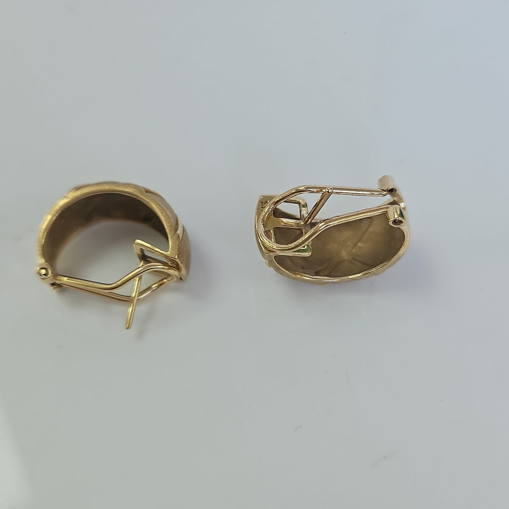 ARETES PAR ORO 14 K 10.1 GRMS (SEMINUEVO)