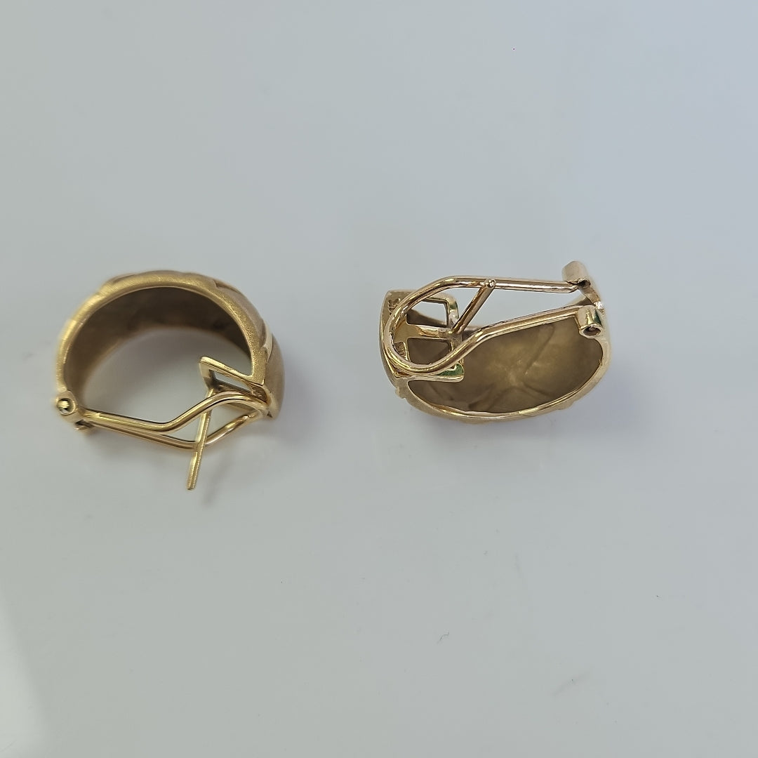 ARETES PAR ORO 14 K 10.1 GRMS (SEMINUEVO)