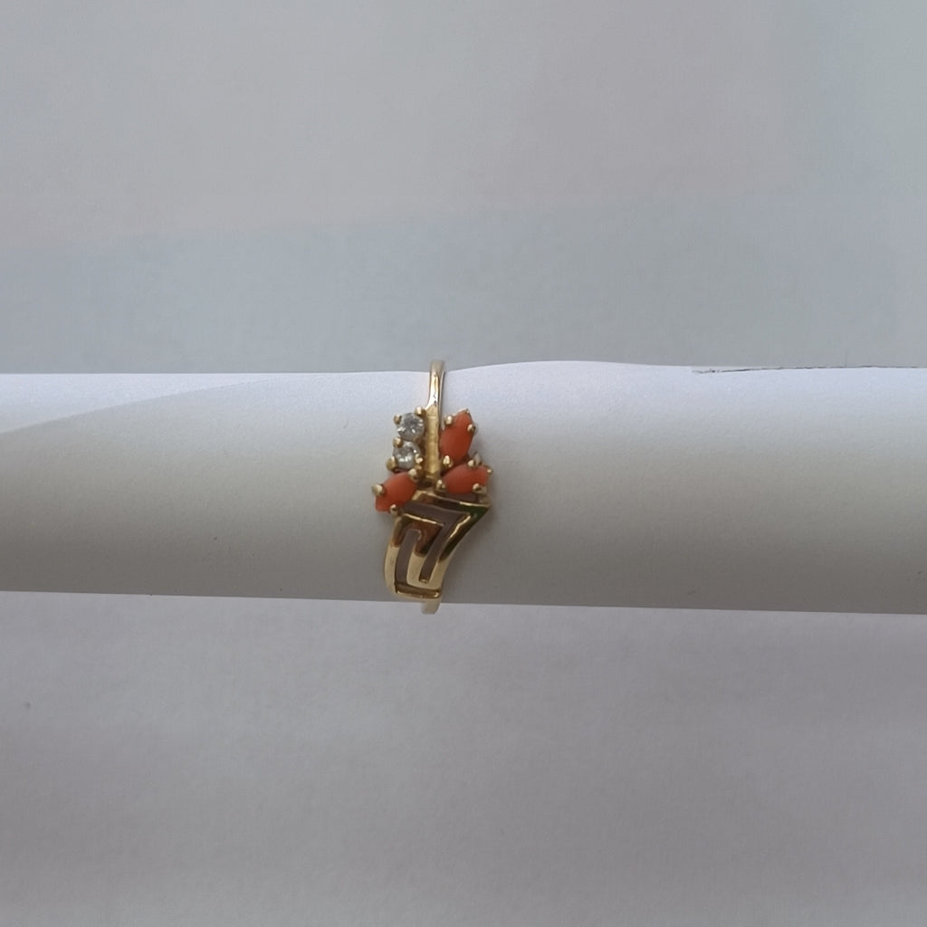 ANILLITO ORO 14 K 1.5 GRMS (SEMINUEVO)