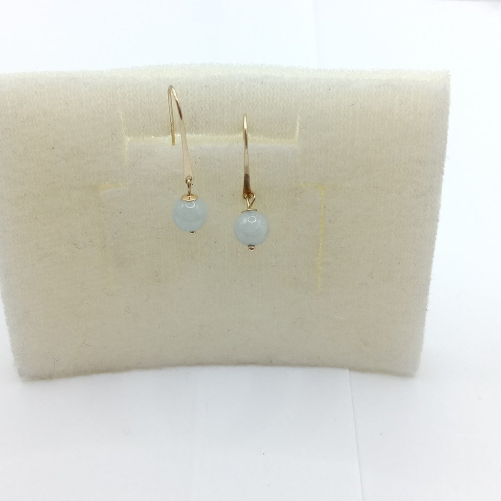 ARETES PAR ORO 14 K 1.1 GRMS (SEMINUEVO)