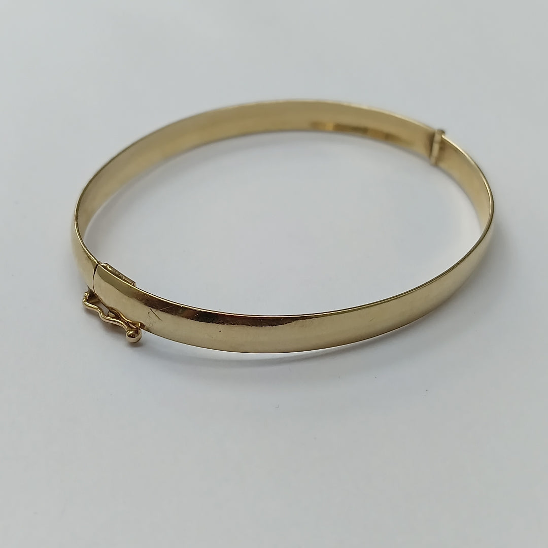 PULSERA RIGIDA ORO 14 K 10,00 GRMS (SEMINUEVO)