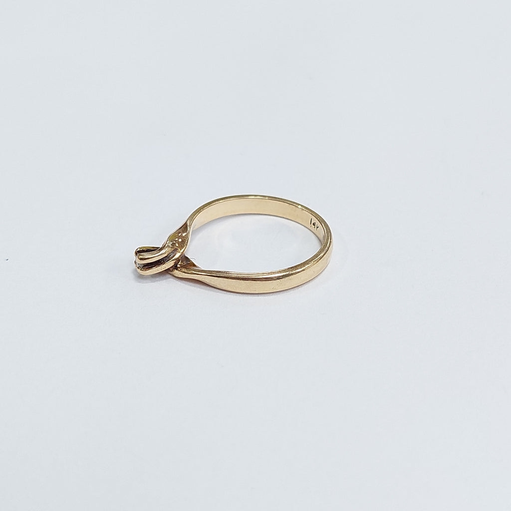 SOLITARIO ORO 14 K 2.1 GRMS (SEMINUEVO)