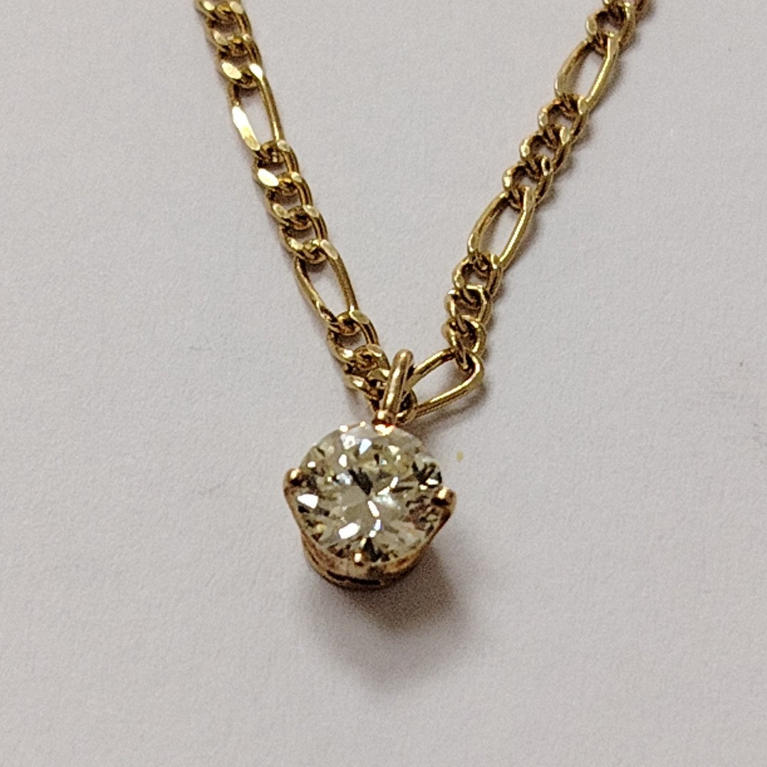 CADENA,DIJE ORO 14 K 4,40 GRMS (SEMINUEVO)