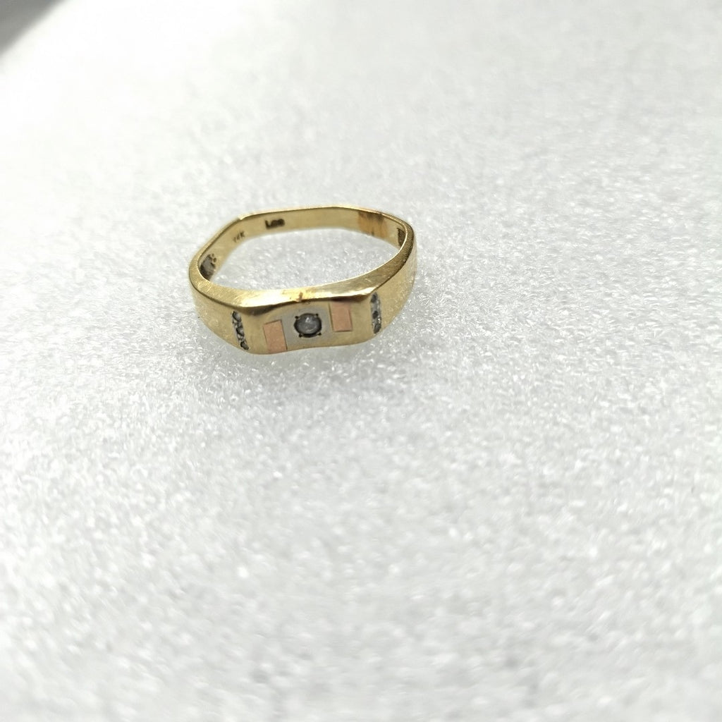 ANILLO ORO 14 K 3.5 GRMS (SEMINUEVO)