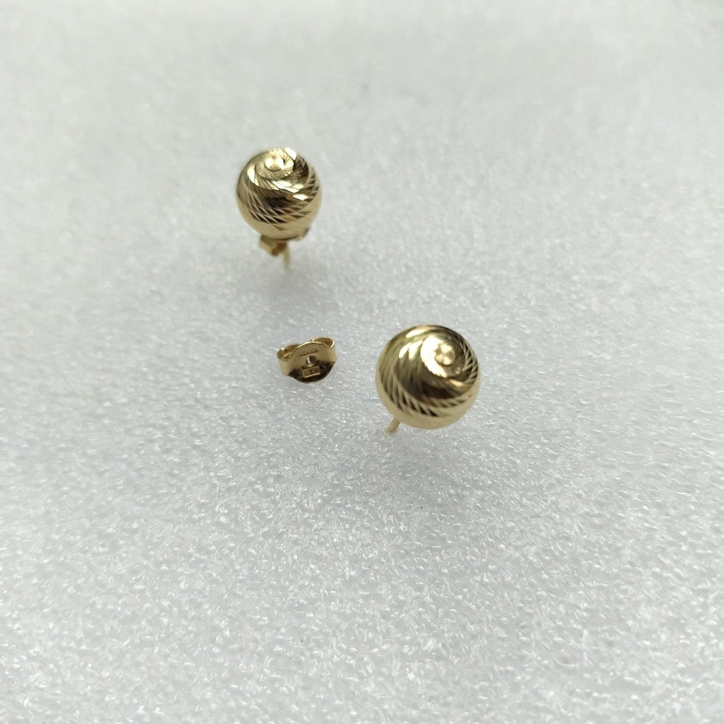 BROQUELES PAR ORO 14 K 1.9 GRMS (SEMINUEVO)