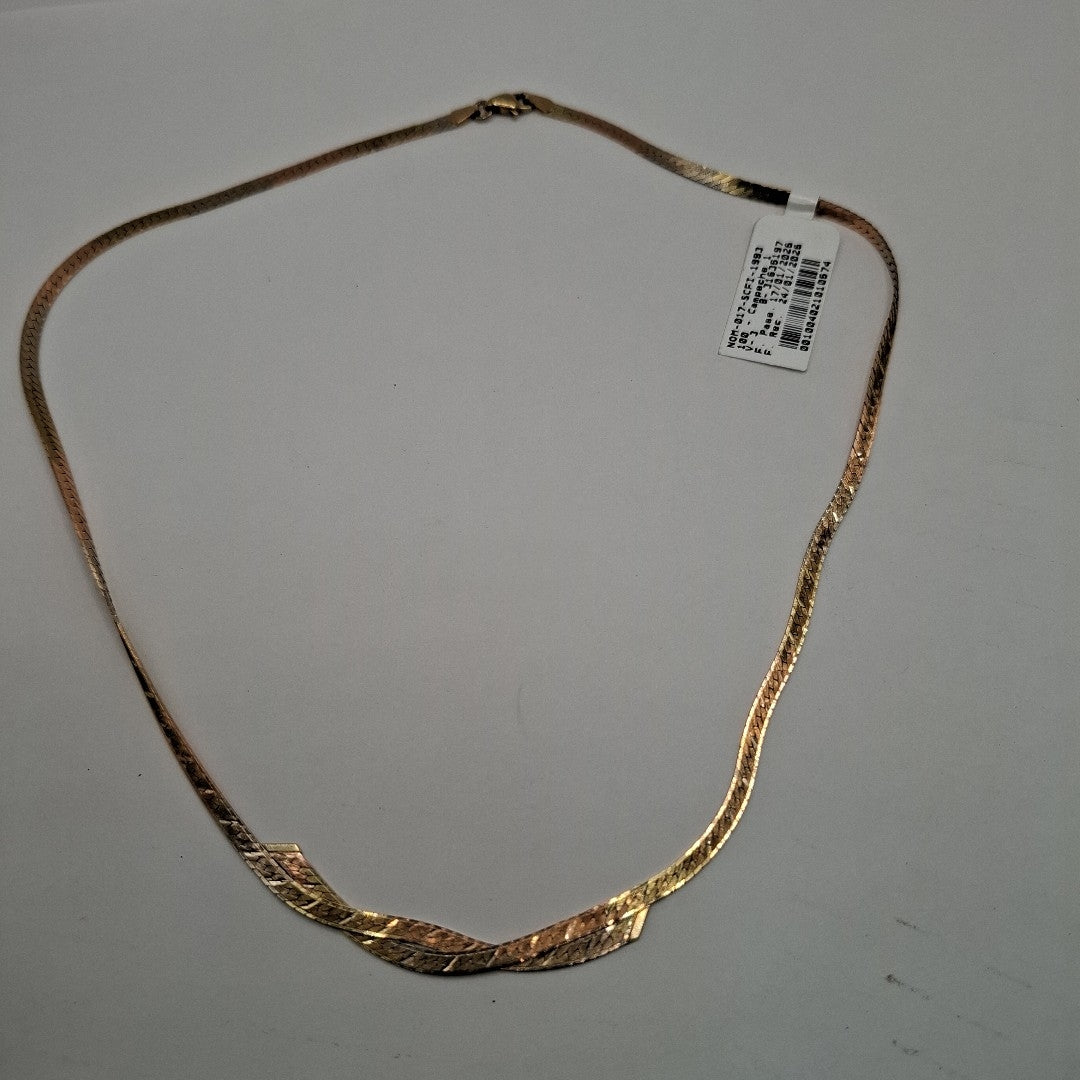 GARGANTILLA ORO 14 K 9,90 GRMS (SEMINUEVO)