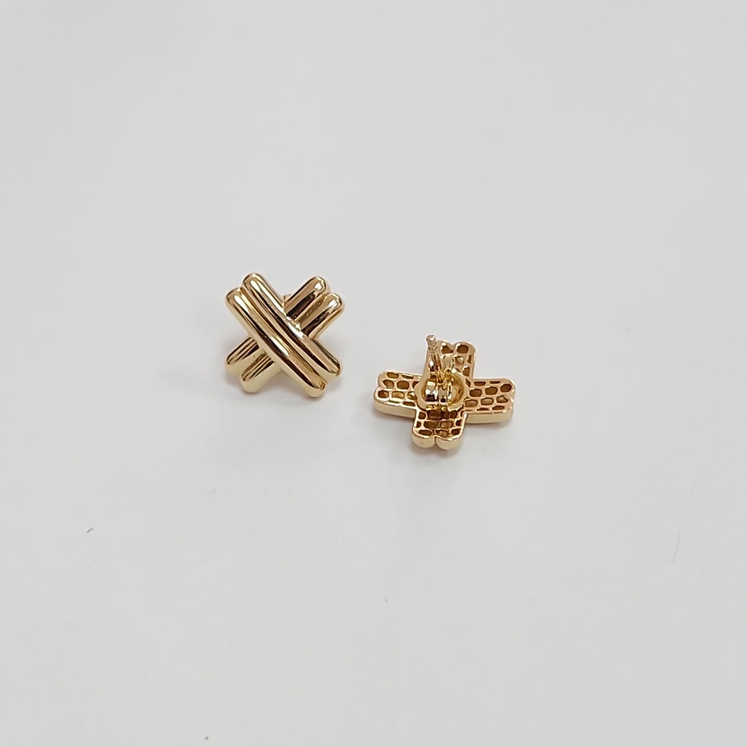 BROQUELES PAR ORO 14 K 1.6 GRMS (SEMINUEVO)