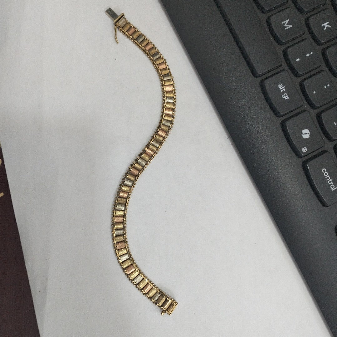 PULSERA ORO 14 K 12,40 GRMS (SEMINUEVO)