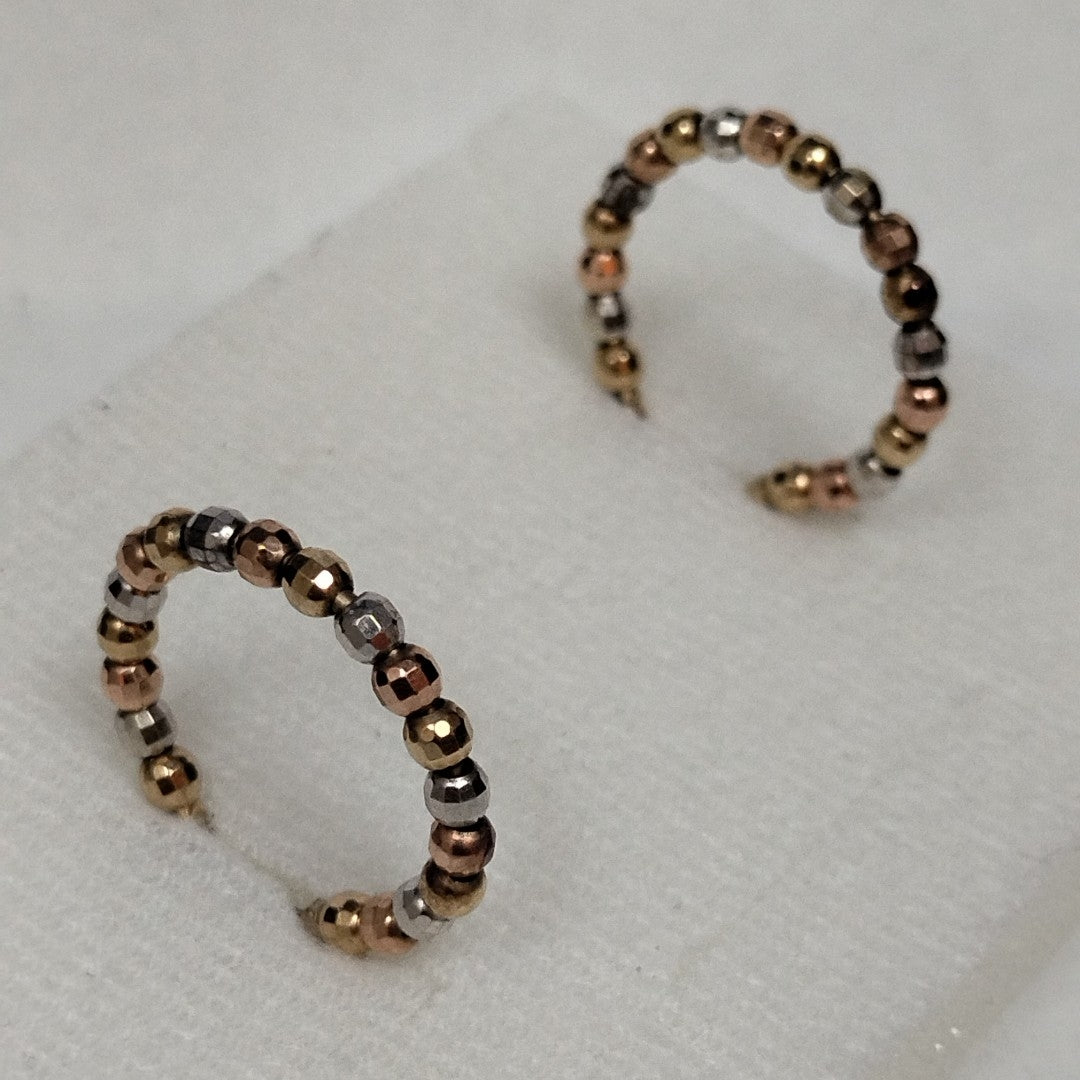 ARRACADAS PAR ORO 10 K 2.9 GRMS (SEMINUEVO)