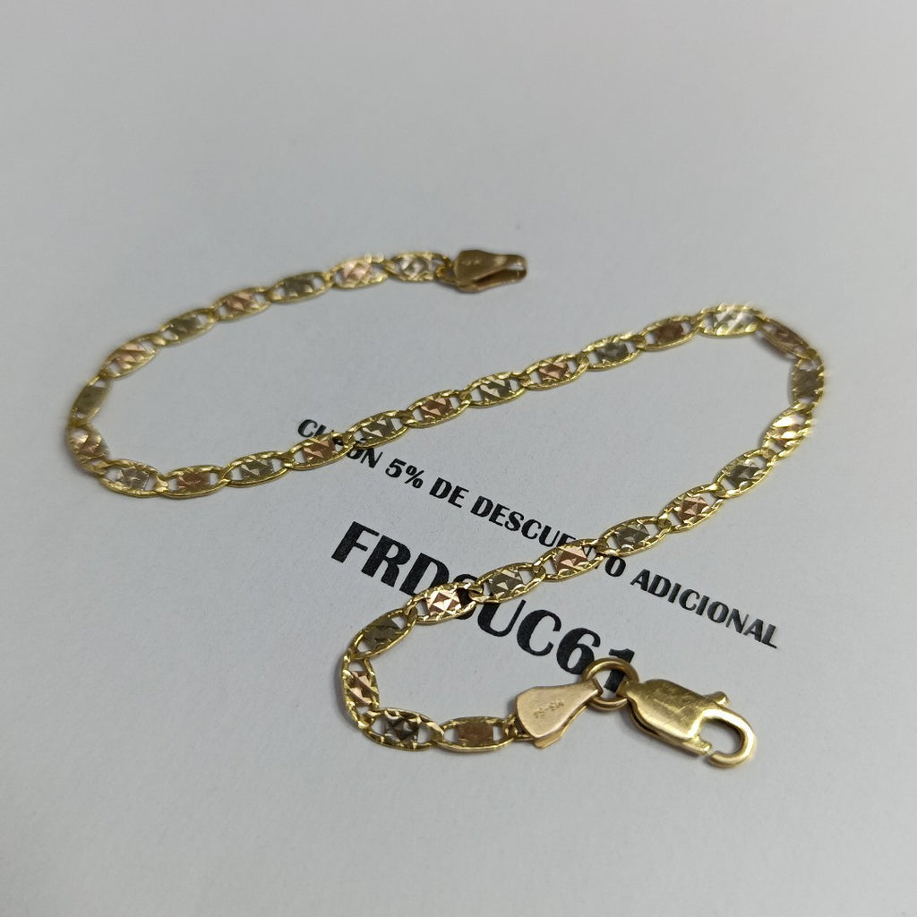 PULSERA ORO 14 K 2.4 GRMS (SEMINUEVO)
