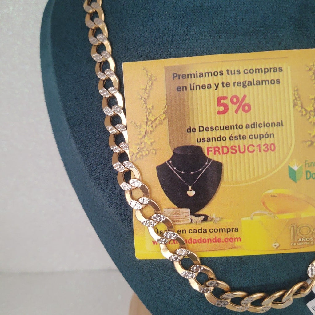 CADENA ORO 14 K 36.9 GRMS (SEMINUEVO)
