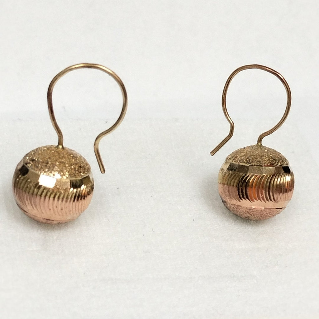 ARETES PAR ORO 10 K 4,30 GRMS (SEMINUEVO)
