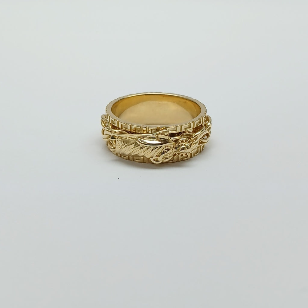 ANILLO ORO 14 K 10.2 GRMS (SEMINUEVO)