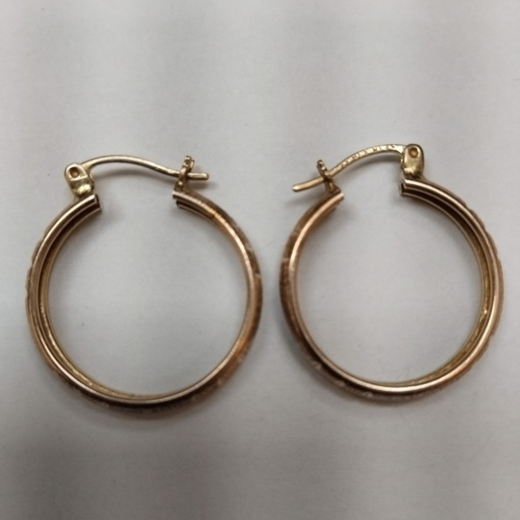 ARRACADAS PAR ORO 14 K 3.4 GRMS (SEMINUEVO)
