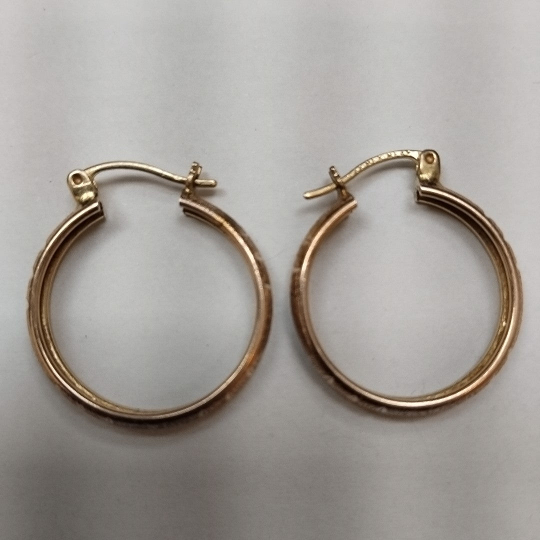 ARRACADAS PAR ORO 14 K 3.4 GRMS (SEMINUEVO)