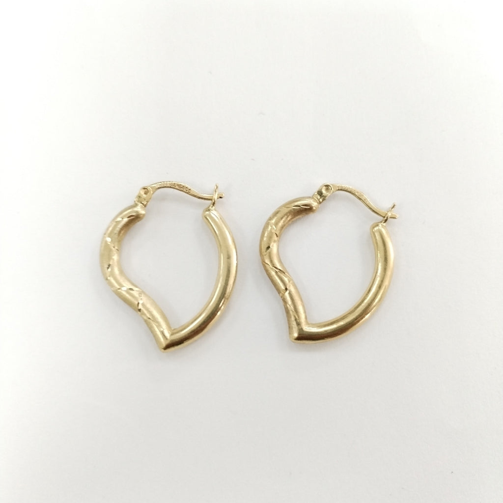 ARRACADAS PAR ORO 14 K 1.8 GRMS (SEMINUEVO)