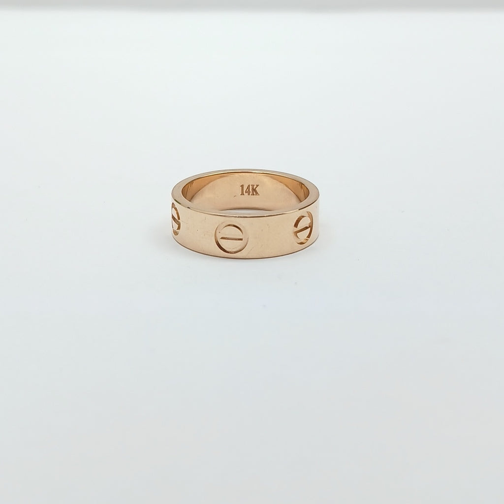 ANILLO ORO 14 K 5.1 GRMS (SEMINUEVO)