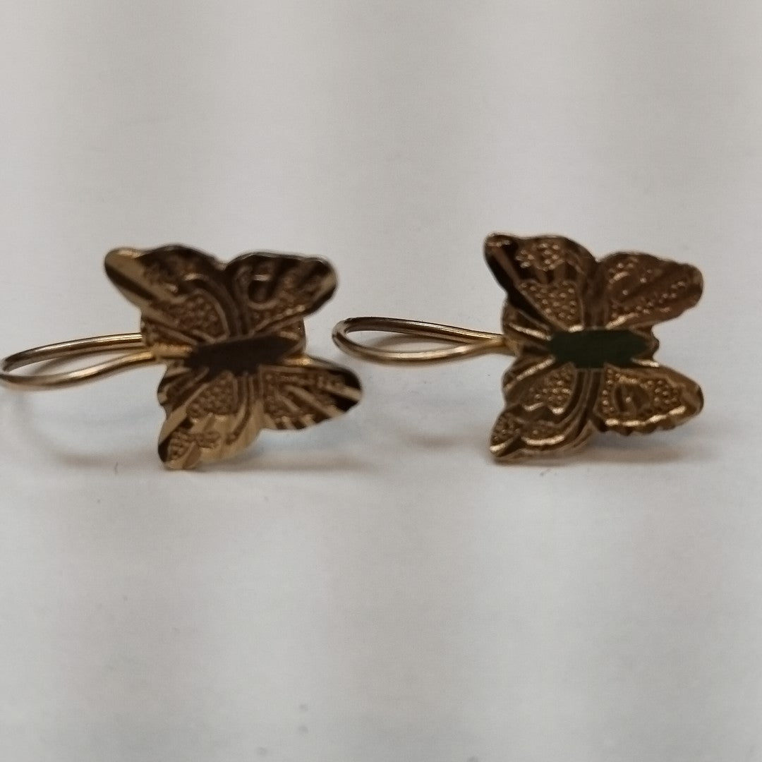 ARETES PAR ORO 10 K 1.6 GRMS (SEMINUEVO)