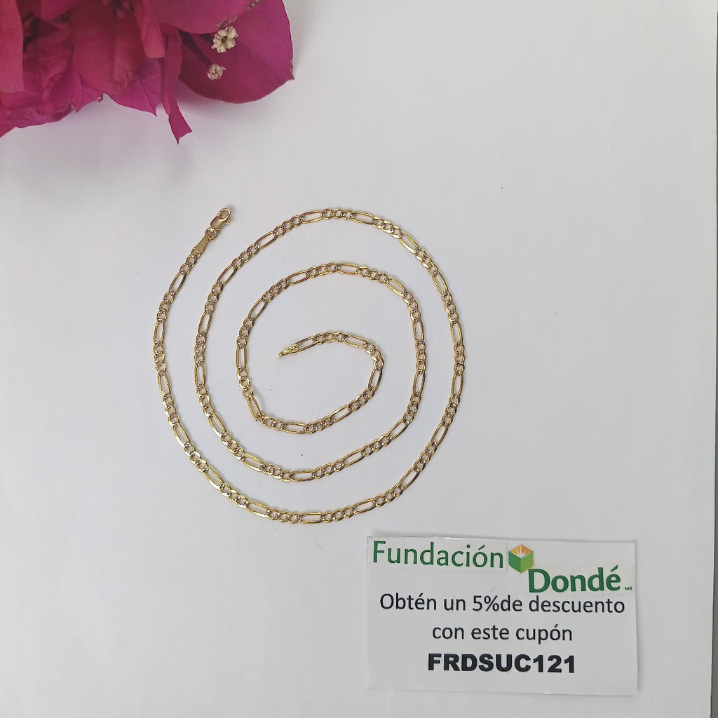 CADENA 3X1 9.1G 60 CM 14K (NUEVO)