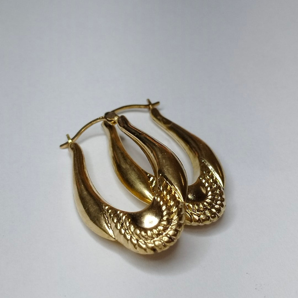 ARRACADAS PAR ORO 14 K 4.2 GRMS (SEMINUEVO)