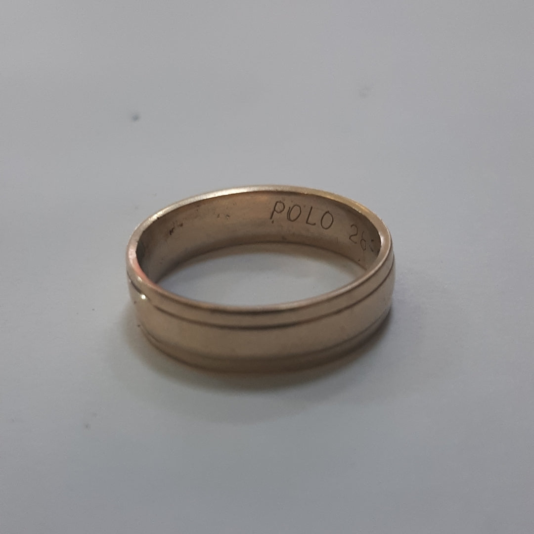ARGOLLA ORO 10 K 4.2 GRMS (SEMINUEVO)