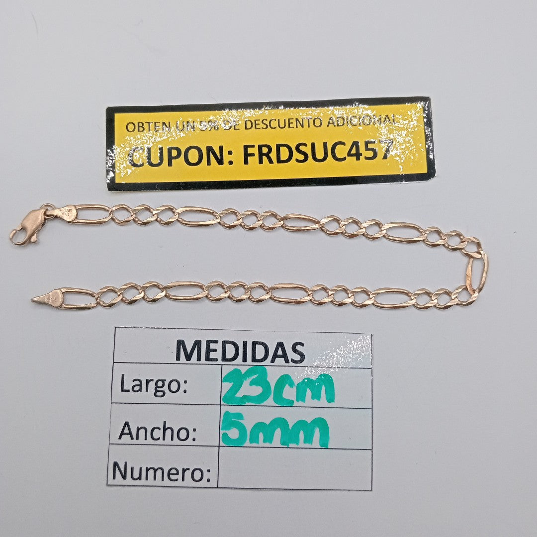 PULSERA ORO 10 K 5.3 GRMS (SEMINUEVO)