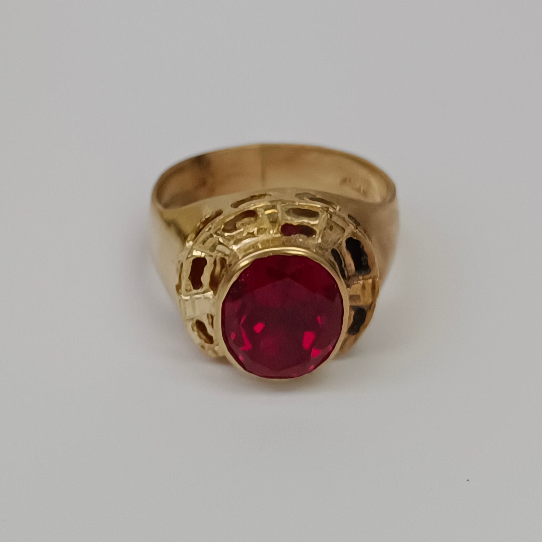 ANILLO ORO 14 K 7.9 GRMS (SEMINUEVO)