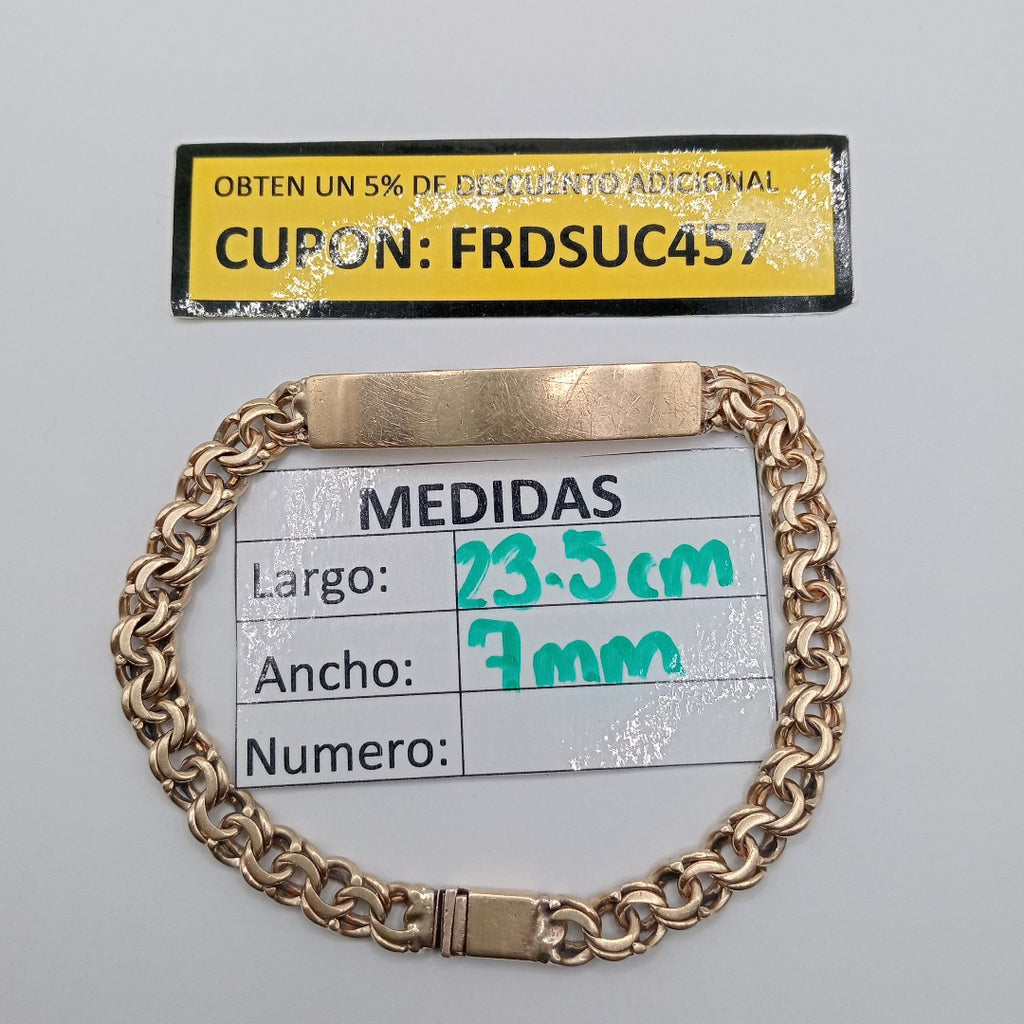 ESCLAVA ORO 10 K 20.4 GRMS (SEMINUEVO)